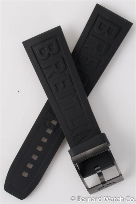 breitling rubber|breitling 20mm tang rubber strap.